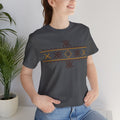 Wolf Fangs Motif, Ancient Symbols T-Shirt, Lightweight