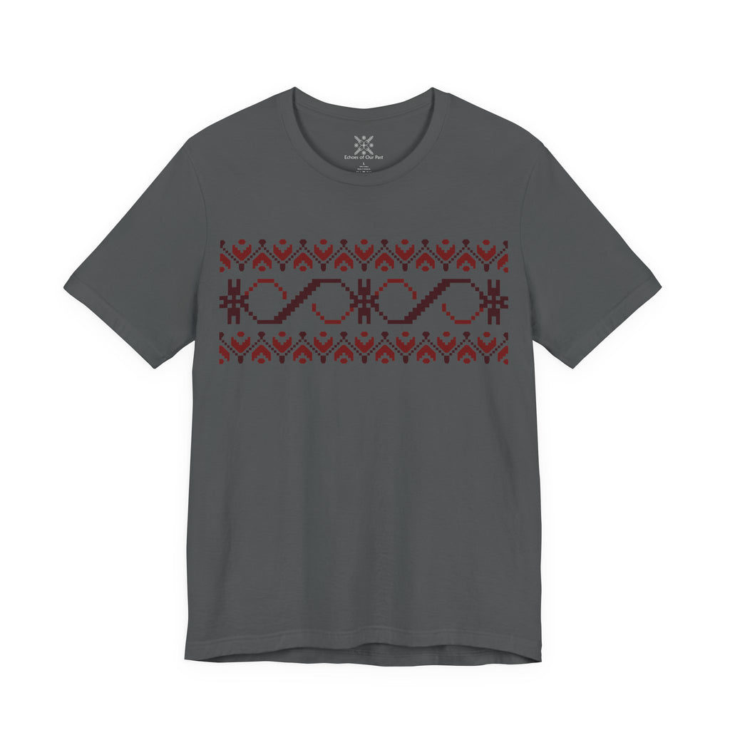 Woven Tradition, Ancient Symbols T-Shirt, Lightweight