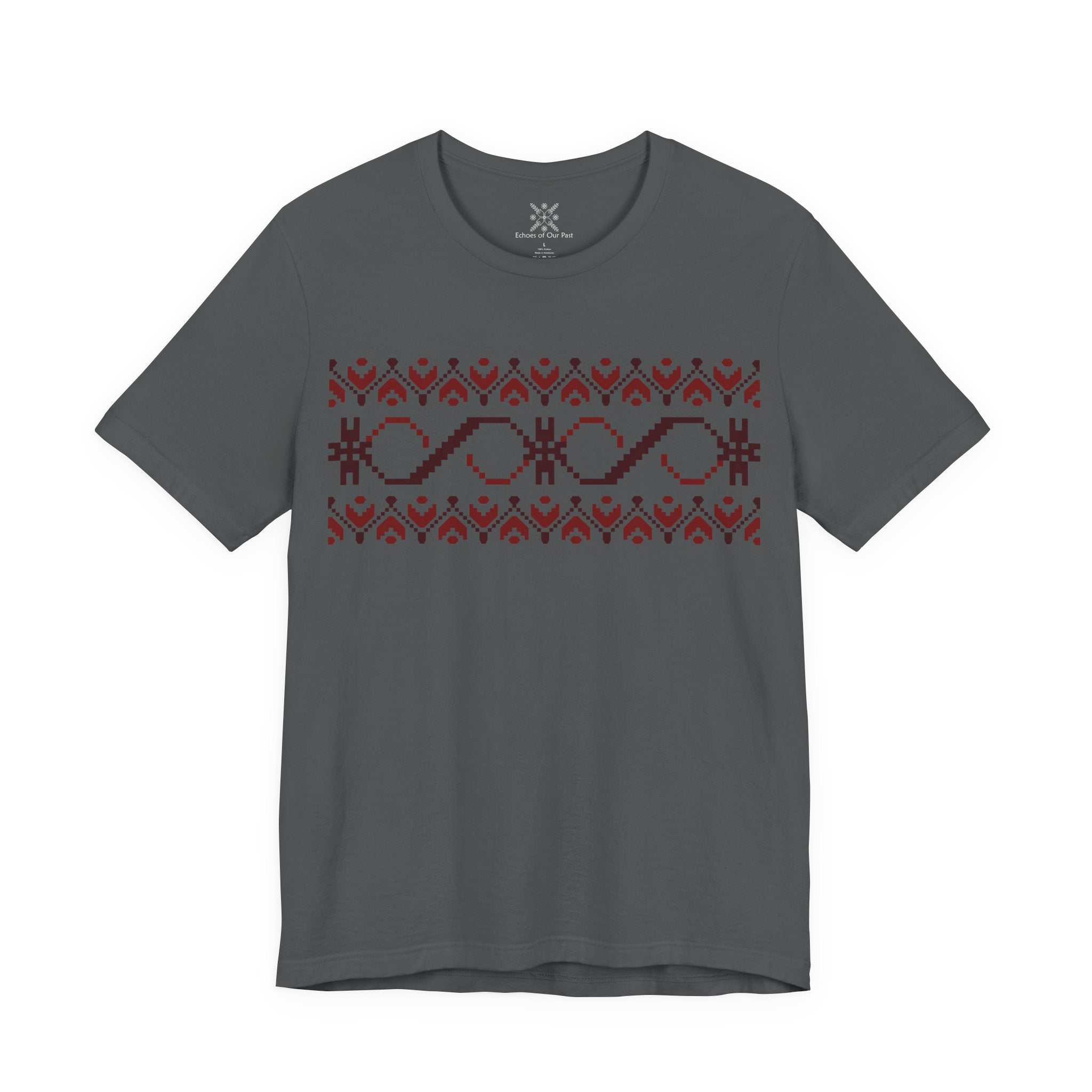Woven Tradition, Ancient Symbols T-Shirt, Lightweight
