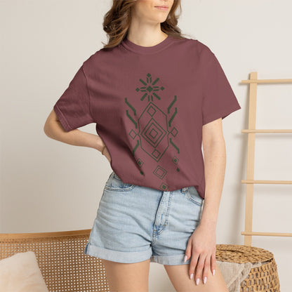 Ancestral Crown, Ancient Symbols T-Shirt, Heavyweight