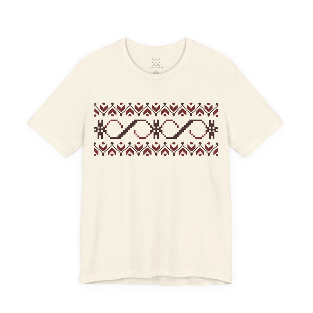 Woven Tradition, Ancient Symbols T-Shirt, Lightweight