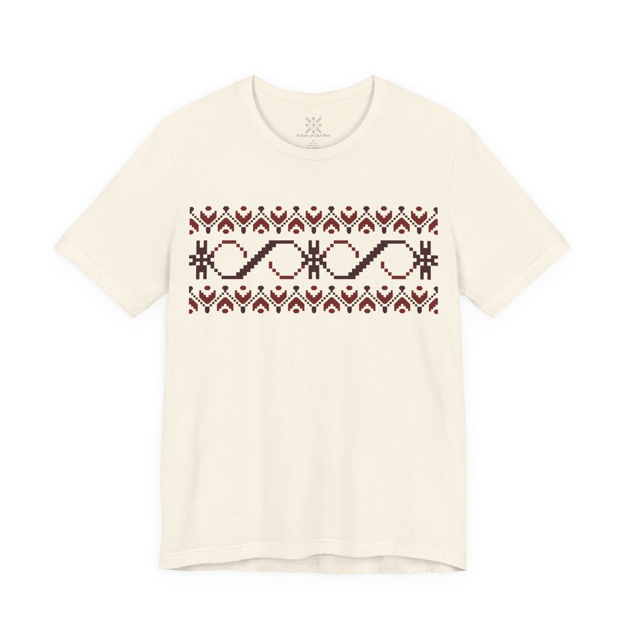 Woven Tradition, Ancient Symbols T-Shirt, Lightweight