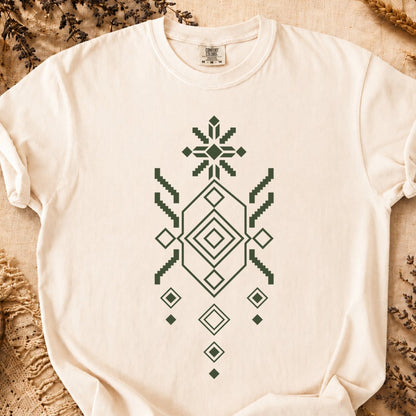 Ancestral Crown, Ancient Symbols T-Shirt, Heavyweight