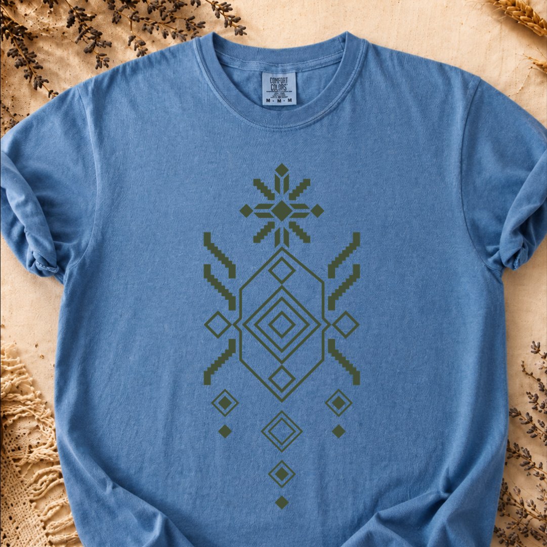 Ancestral Crown, Ancient Symbols T-Shirt, Heavyweight
