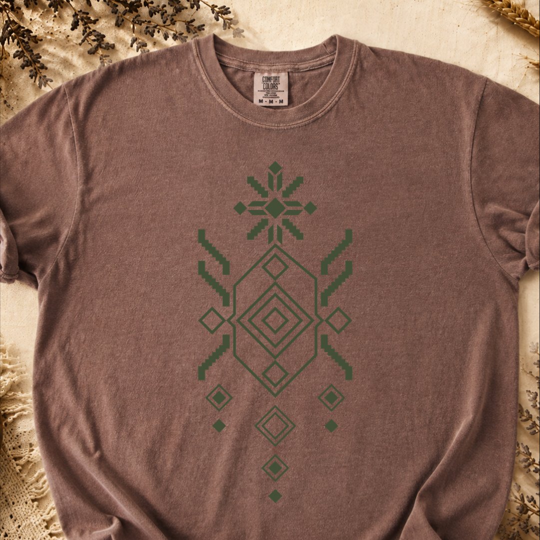 Ancestral Crown, Ancient Symbols T-Shirt, Heavyweight