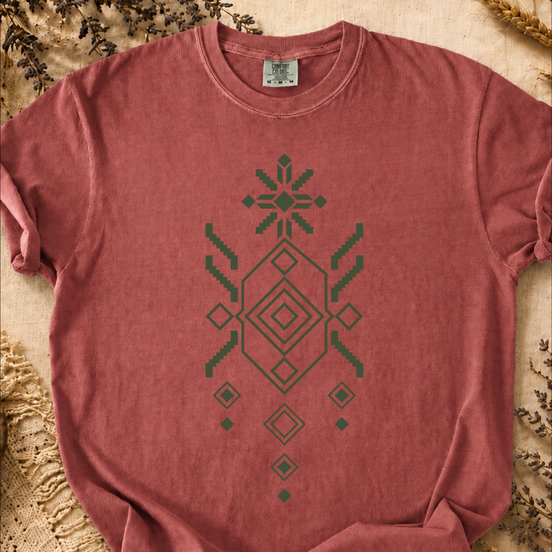 Ancestral Crown, Ancient Symbols T-Shirt, Heavyweight