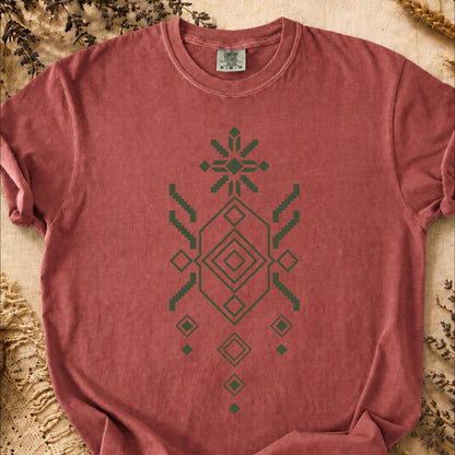 Ancestral Crown, Ancient Symbols T-Shirt, Heavyweight
