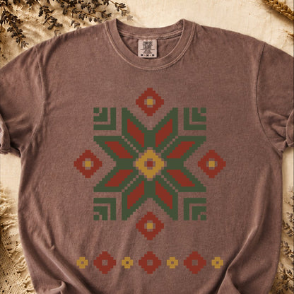 Ancestral Wreath, Ancient Symbols T-Shirt, Heavyweight