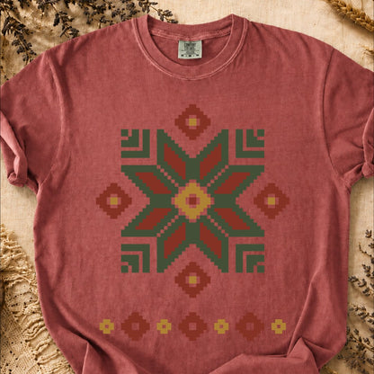 Ancestral Wreath, Ancient Symbols T-Shirt, Heavyweight