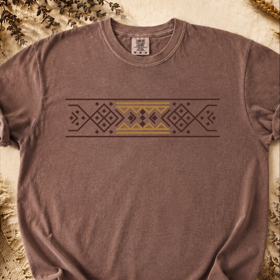 Ancient Geometry Motif, Ancient Symbols T-Shirt, Heavyweight
