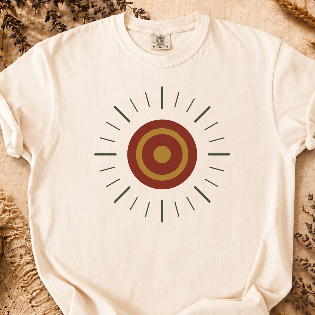 Circle of Light, Ancient Symbols T-Shirt, Heavyweight