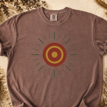 Circle of Light, Ancient Symbols T-Shirt, Heavyweight