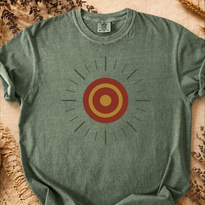 Circle of Light, Ancient Symbols T-Shirt, Heavyweight