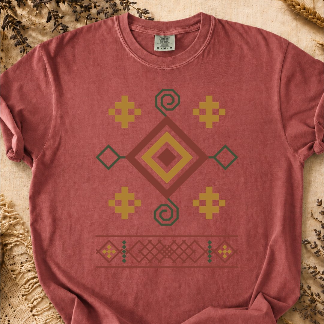 Dawn Spiral, Ancient Symbols T-Shirt, Heavyweight