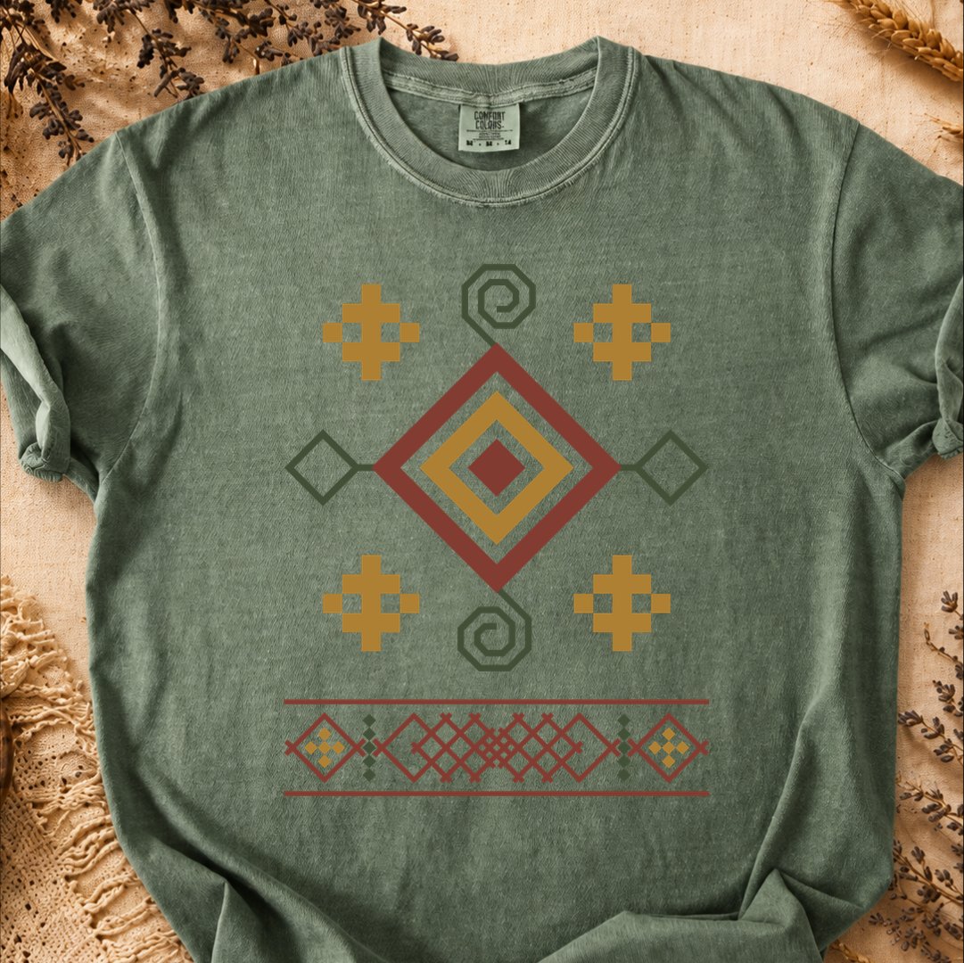 Dawn Spiral, Ancient Symbols T-Shirt, Heavyweight