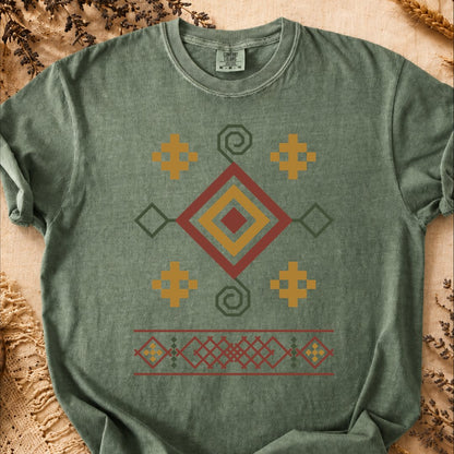 Dawn Spiral, Ancient Symbols T-Shirt, Heavyweight