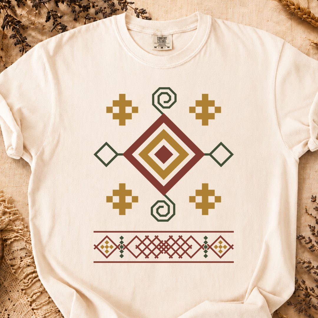 Dawn Spiral, Ancient Symbols T-Shirt, Heavyweight