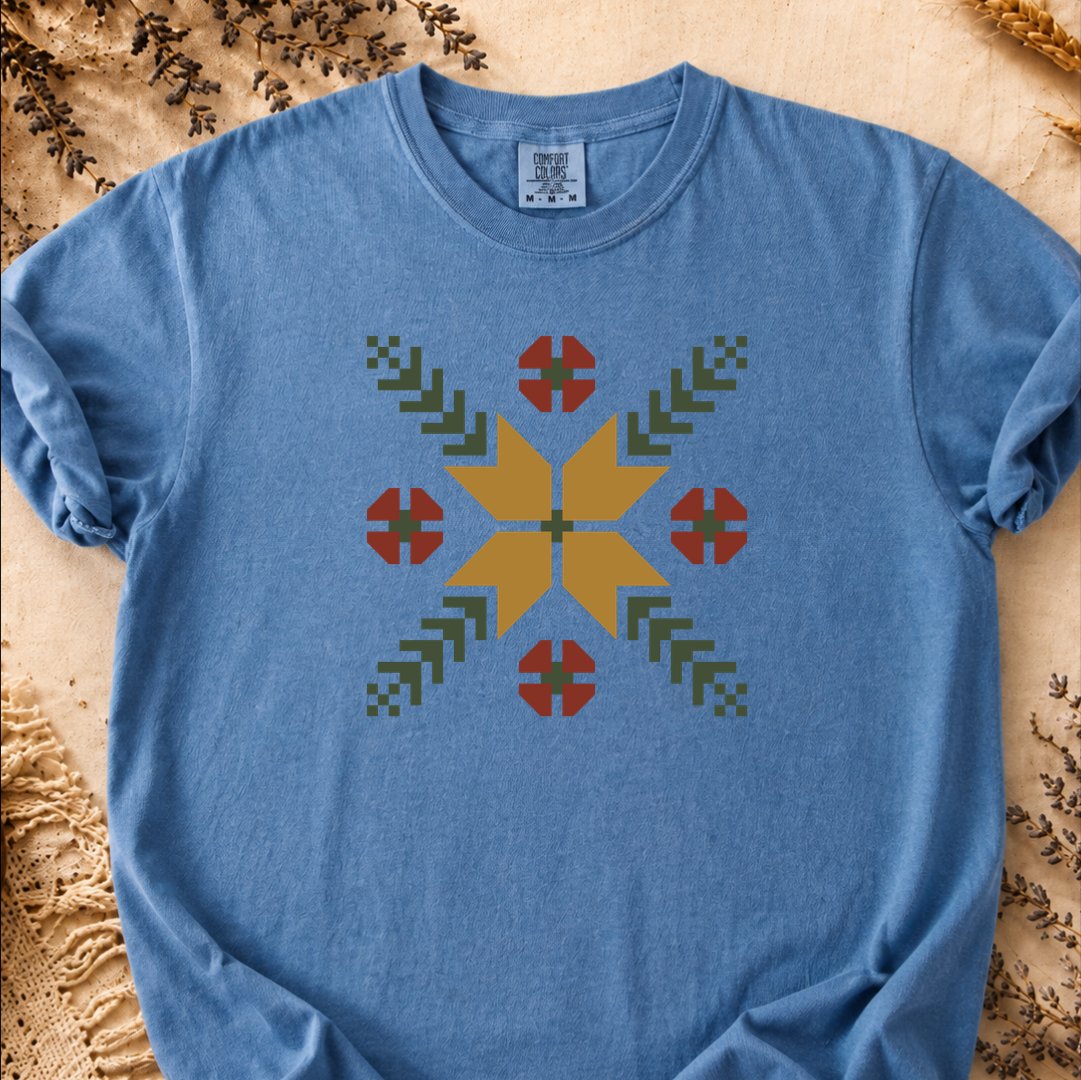Echoes Crest, Ancient Symbols T-Shirt, Heavyweight