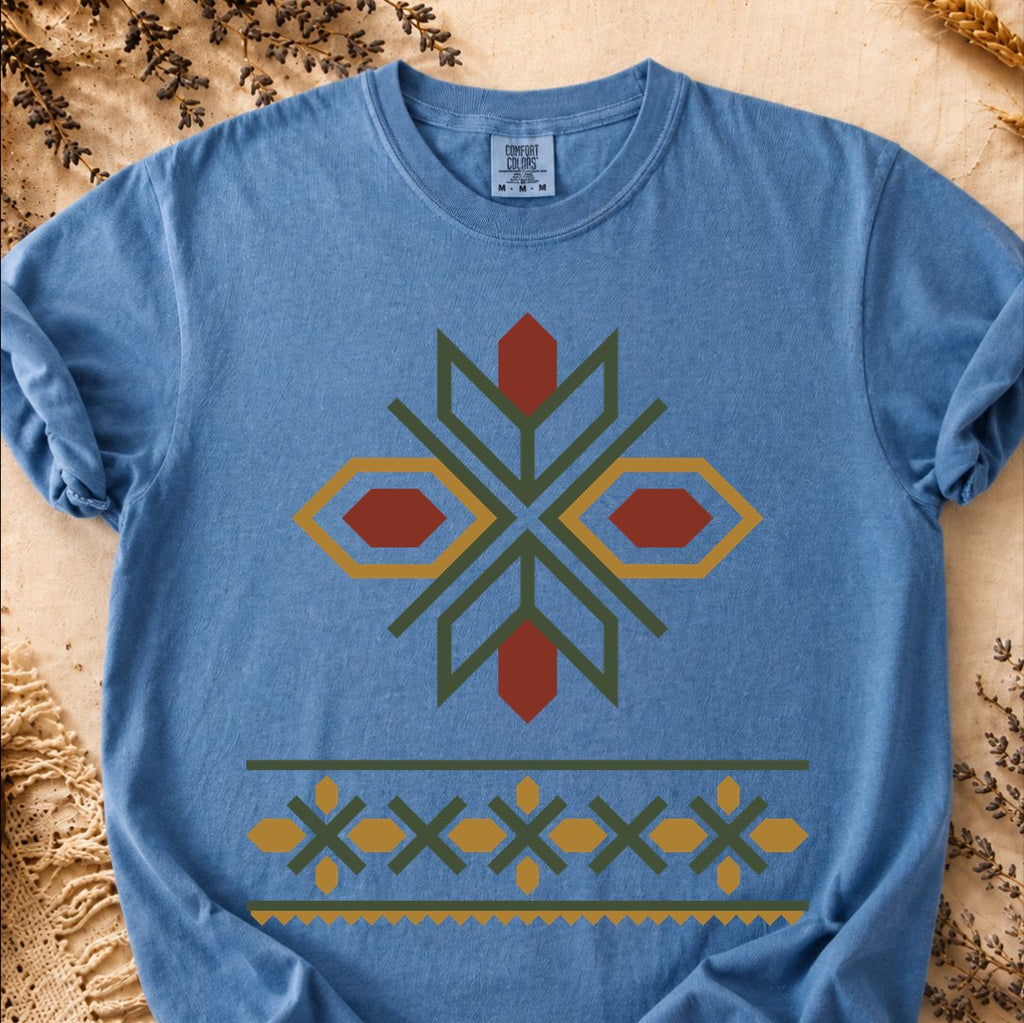 Ember Winter Crest, Ancient Symbols T-Shirt, Heavyweight
