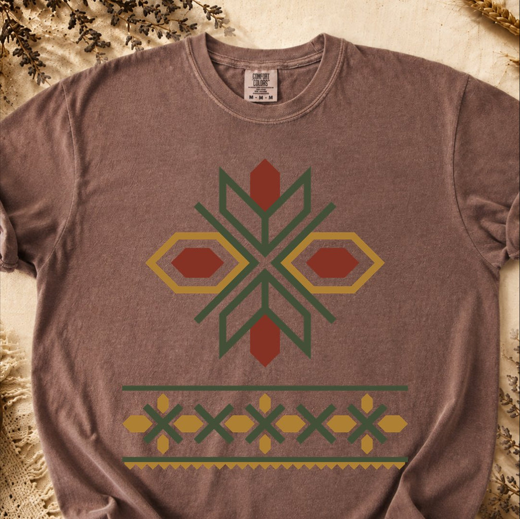 Ember Winter Crest, Ancient Symbols T-Shirt, Heavyweight