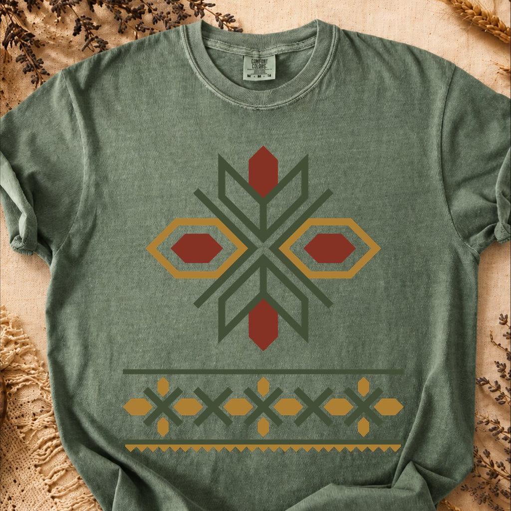 Ember Winter Crest, Ancient Symbols T-Shirt, Heavyweight