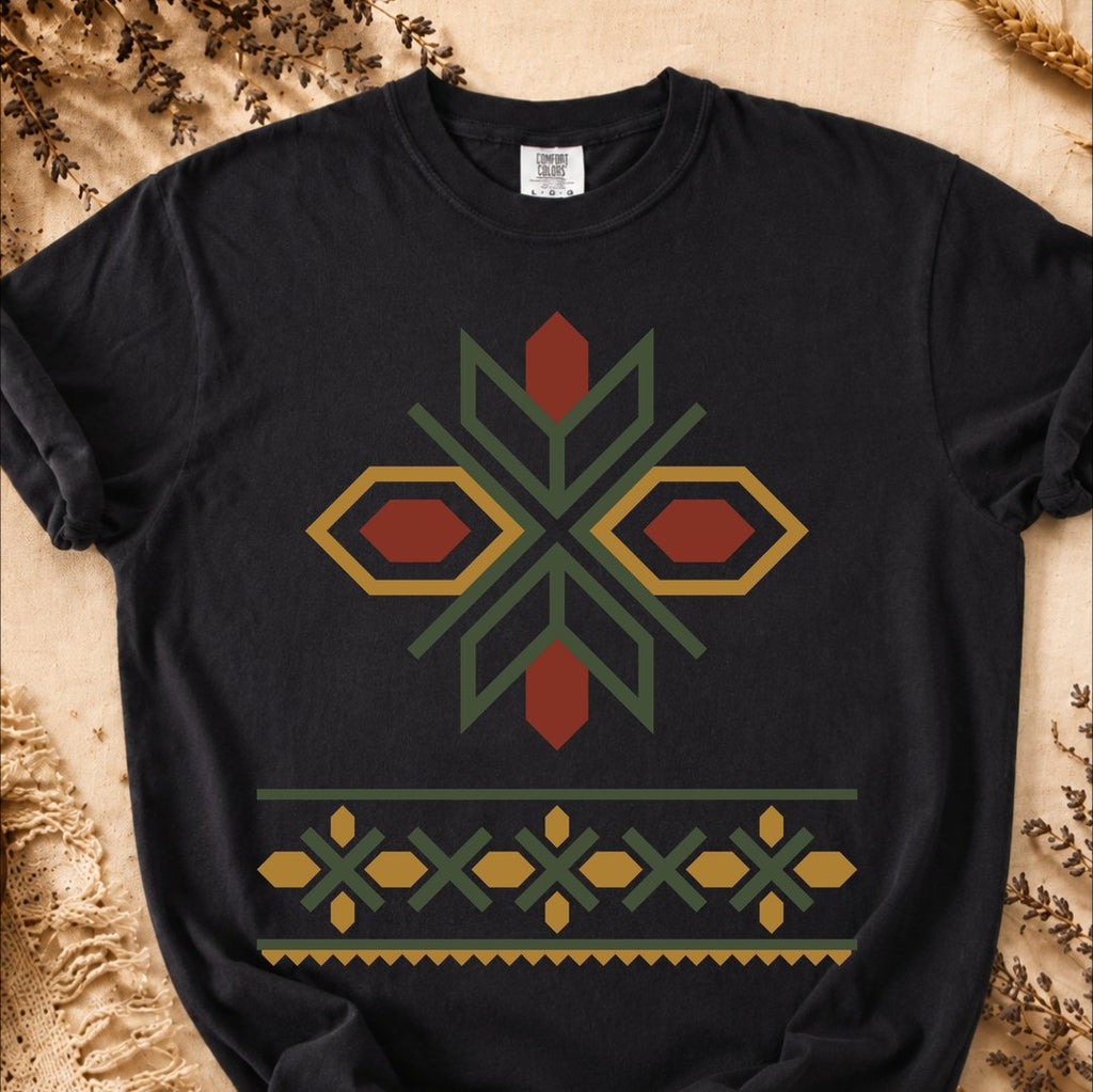 Ember Winter Crest, Ancient Symbols T-Shirt, Heavyweight
