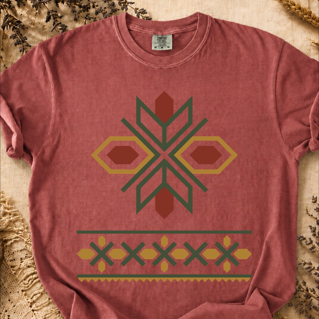 Ember Winter Crest, Ancient Symbols T-Shirt, Heavyweight