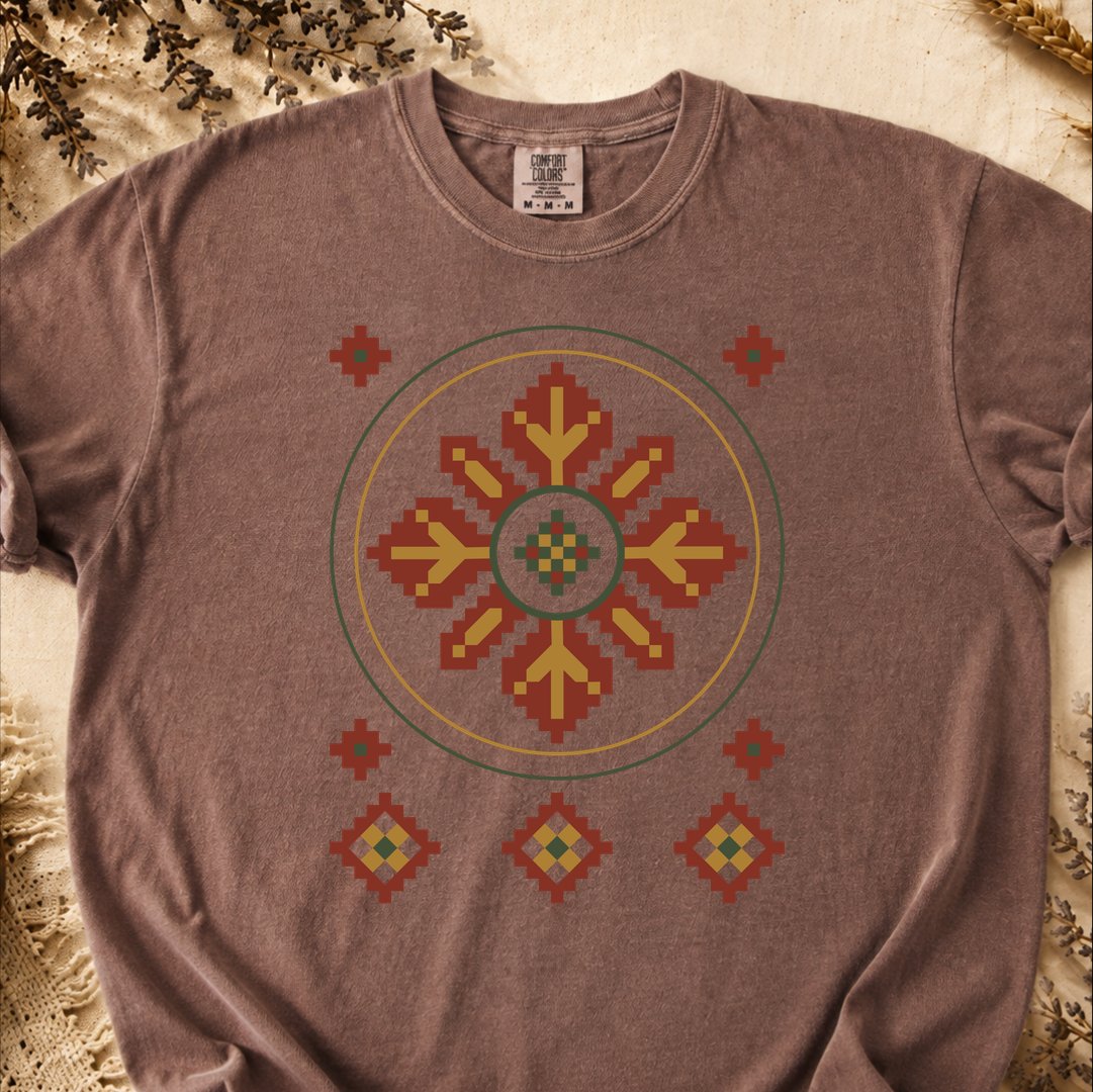 Flower of Life, Ancient Symbols T-Shirt, Heavyweight