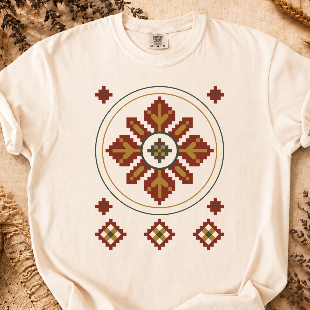 Flower of Life, Ancient Symbols T-Shirt, Heavyweight