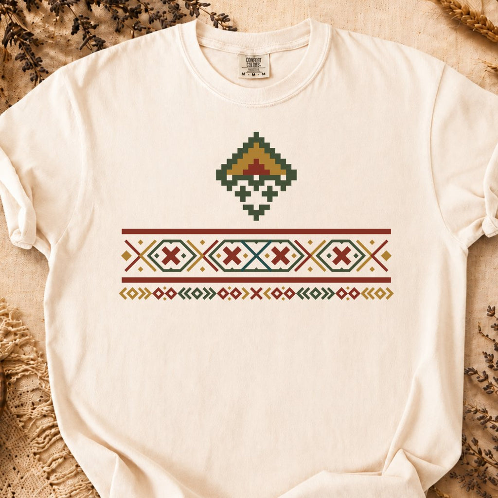Fractal Heritage, Ancient Symbols T-Shirt, Heavyweight