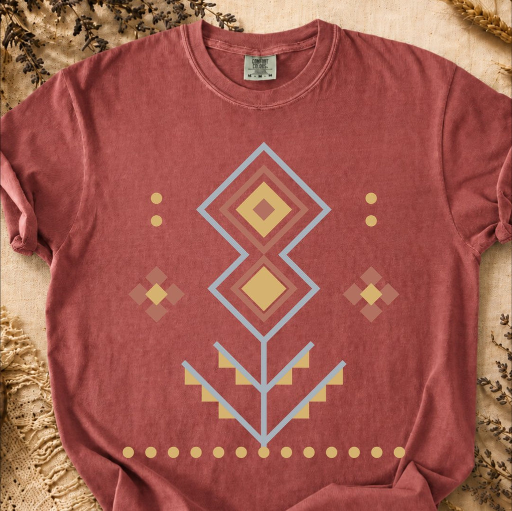 Geometric Continuity, Ancient Symbols T-Shirt, Heavyweight