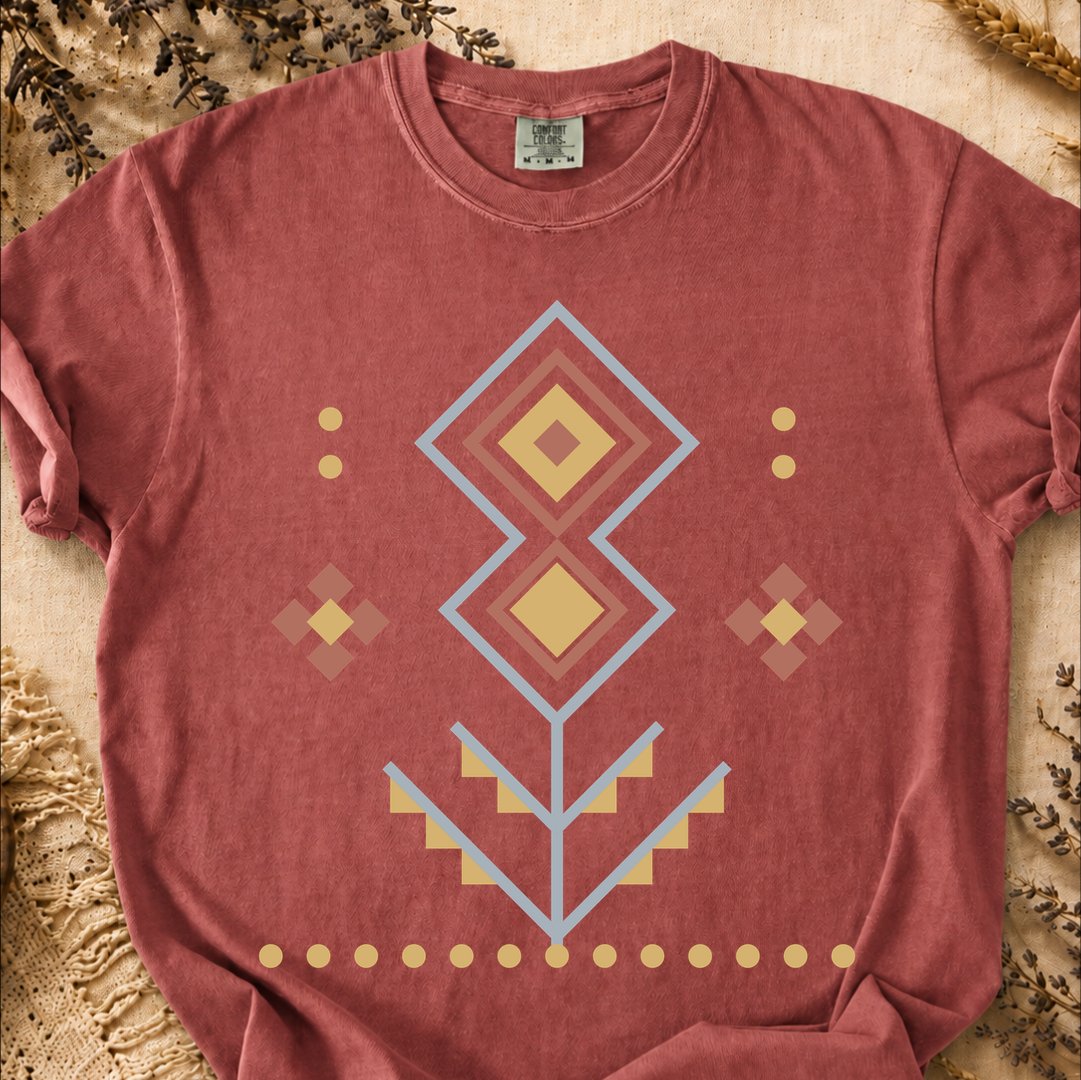 Geometric Continuity, Ancient Symbols T-Shirt, Heavyweight