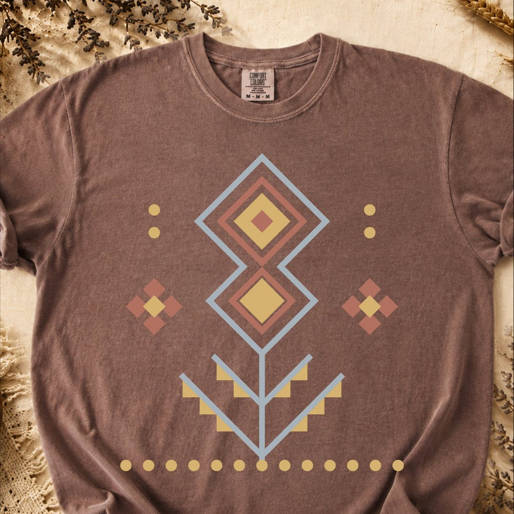 Geometric Continuity, Ancient Symbols T-Shirt, Heavyweight