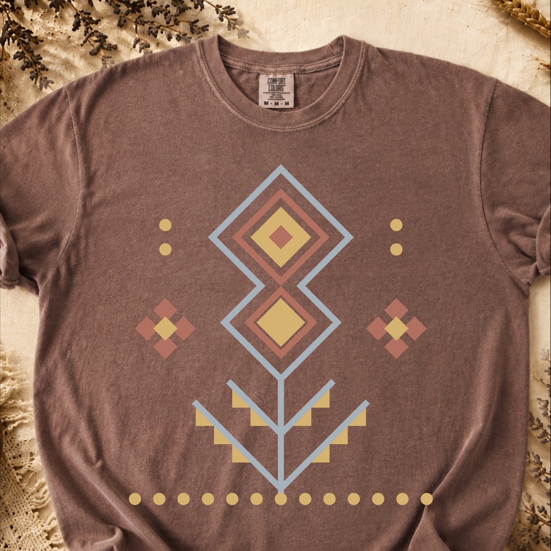 Geometric Continuity, Ancient Symbols T-Shirt, Heavyweight