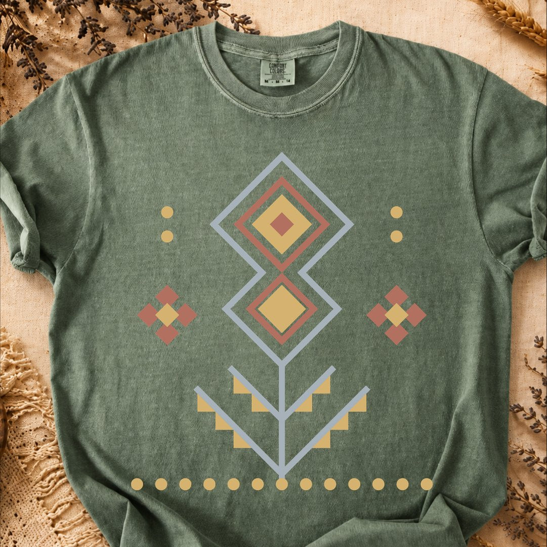 Geometric Continuity, Ancient Symbols T-Shirt, Heavyweight