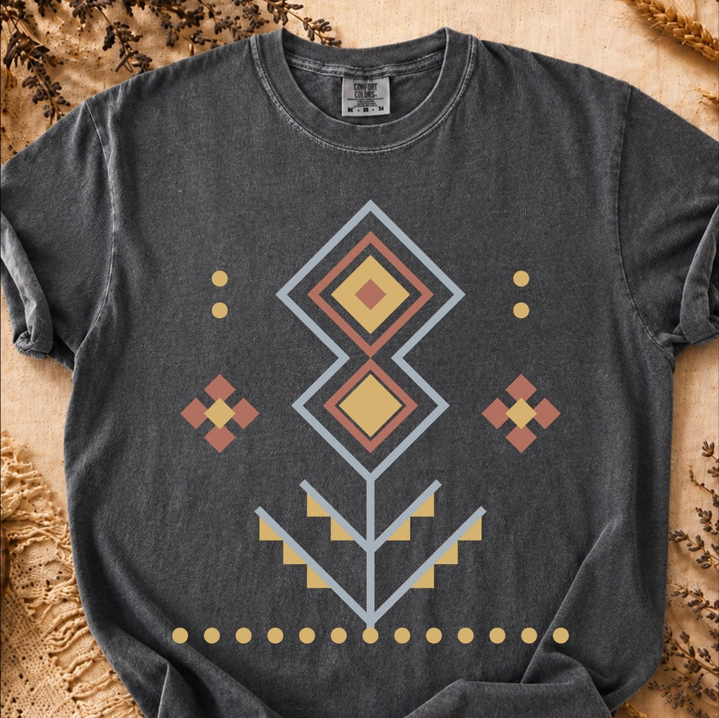 Geometric Continuity, Ancient Symbols T-Shirt, Heavyweight