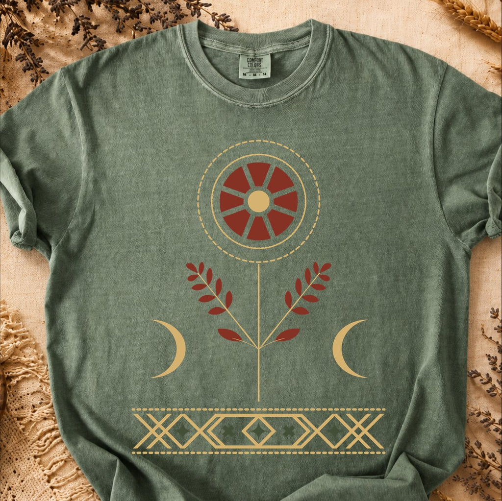 Golden Symmetry, Ancient Symbols T-Shirt, Heavyweight