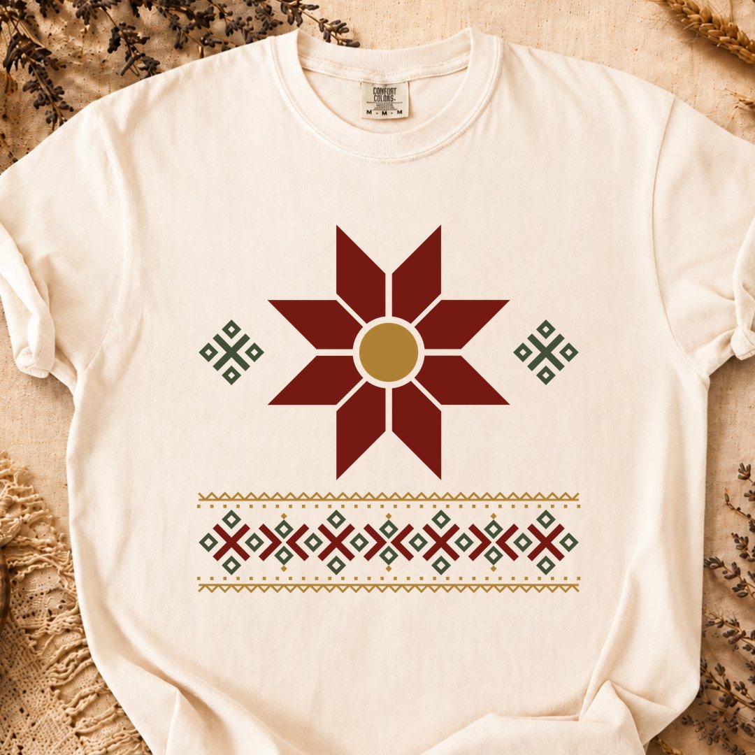 Guided by Light, Ancient Symbols T-Shirt, Heavyweight