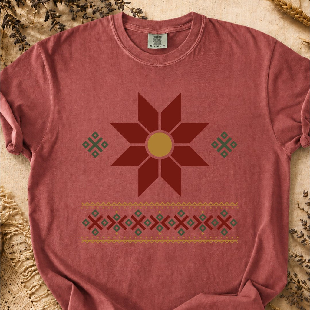 Guided by Light, Ancient Symbols T-Shirt, Heavyweight