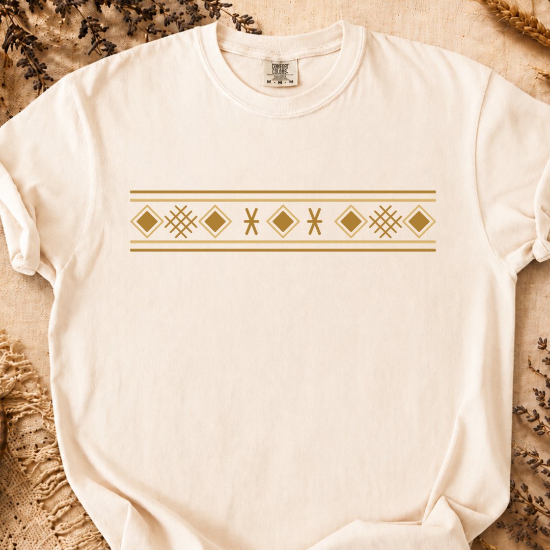Lines of the Past, Ancient Symbols T-Shirt, Heavyweight