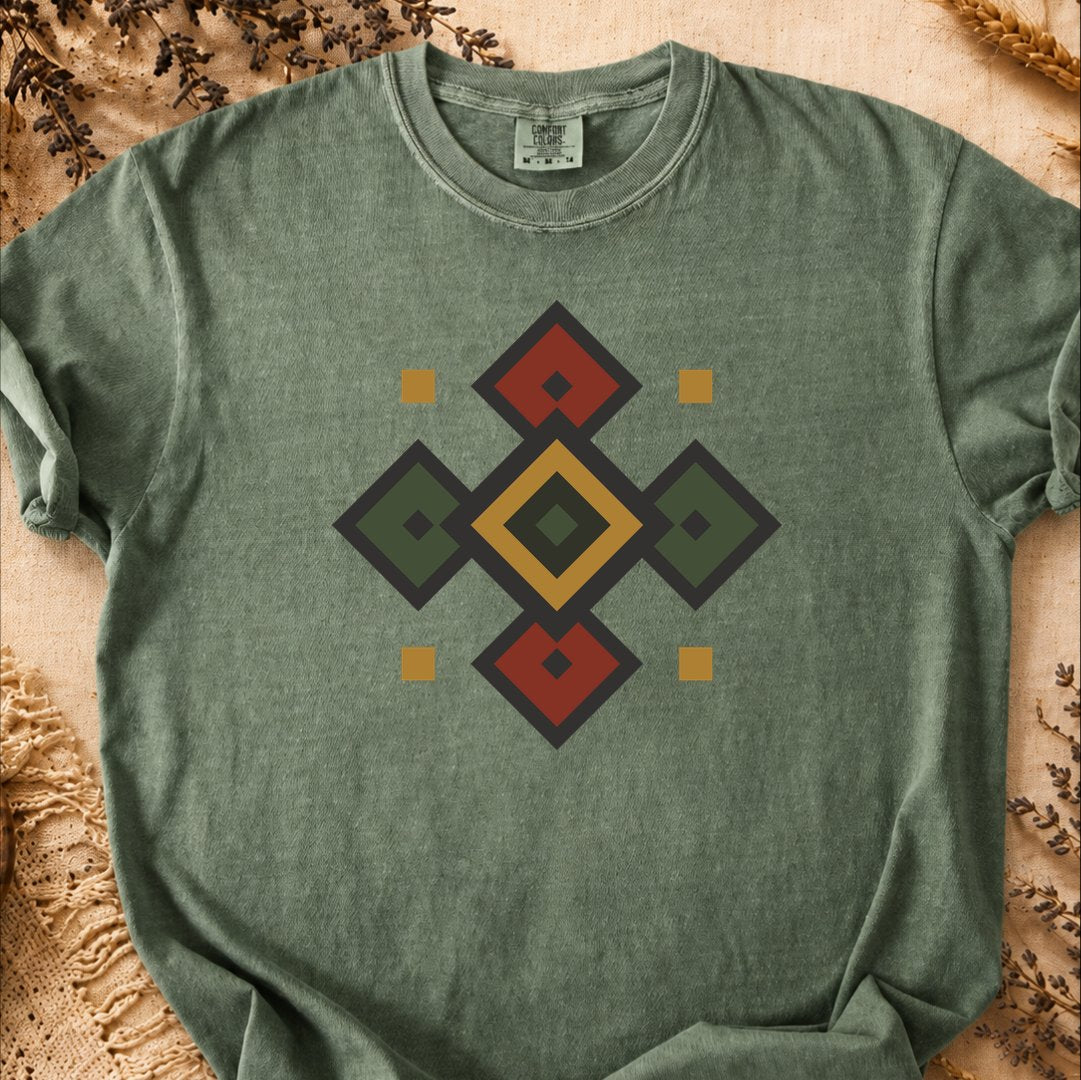 Origins Pattern, Ancient Symbols T-Shirt, Heavyweight