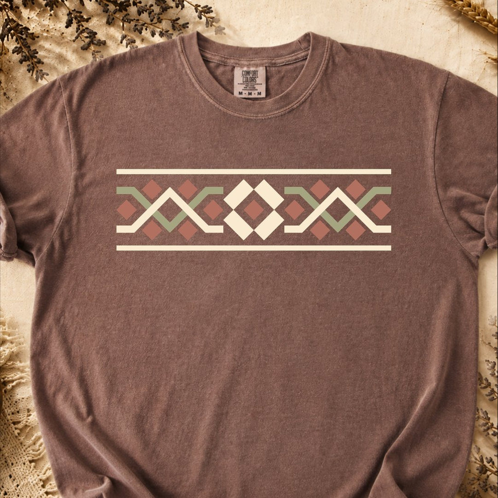 Path of Light Motif, Ancient Symbols T-Shirt, Heavyweight