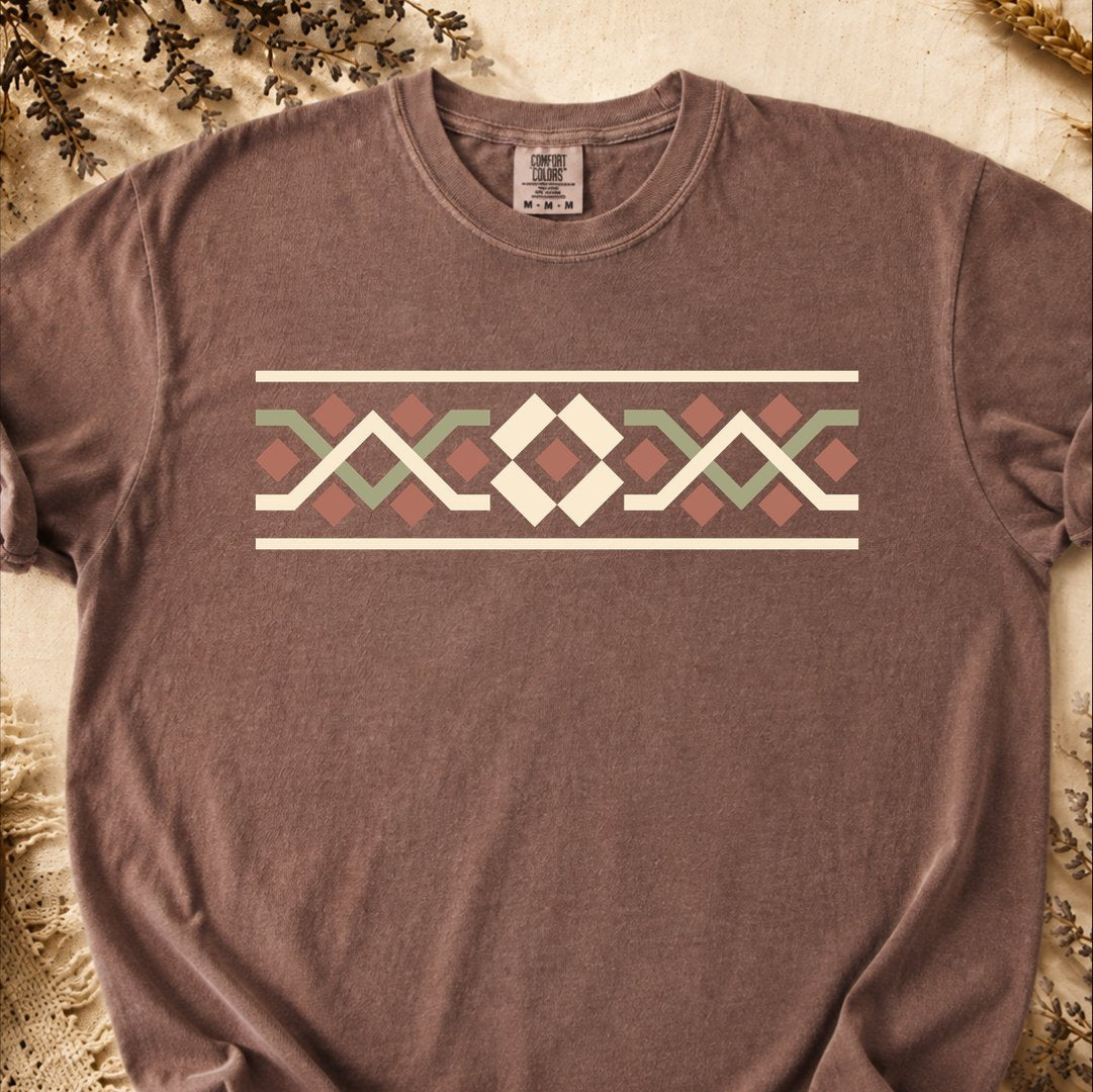 Path of Light Motif, Ancient Symbols T-Shirt, Heavyweight