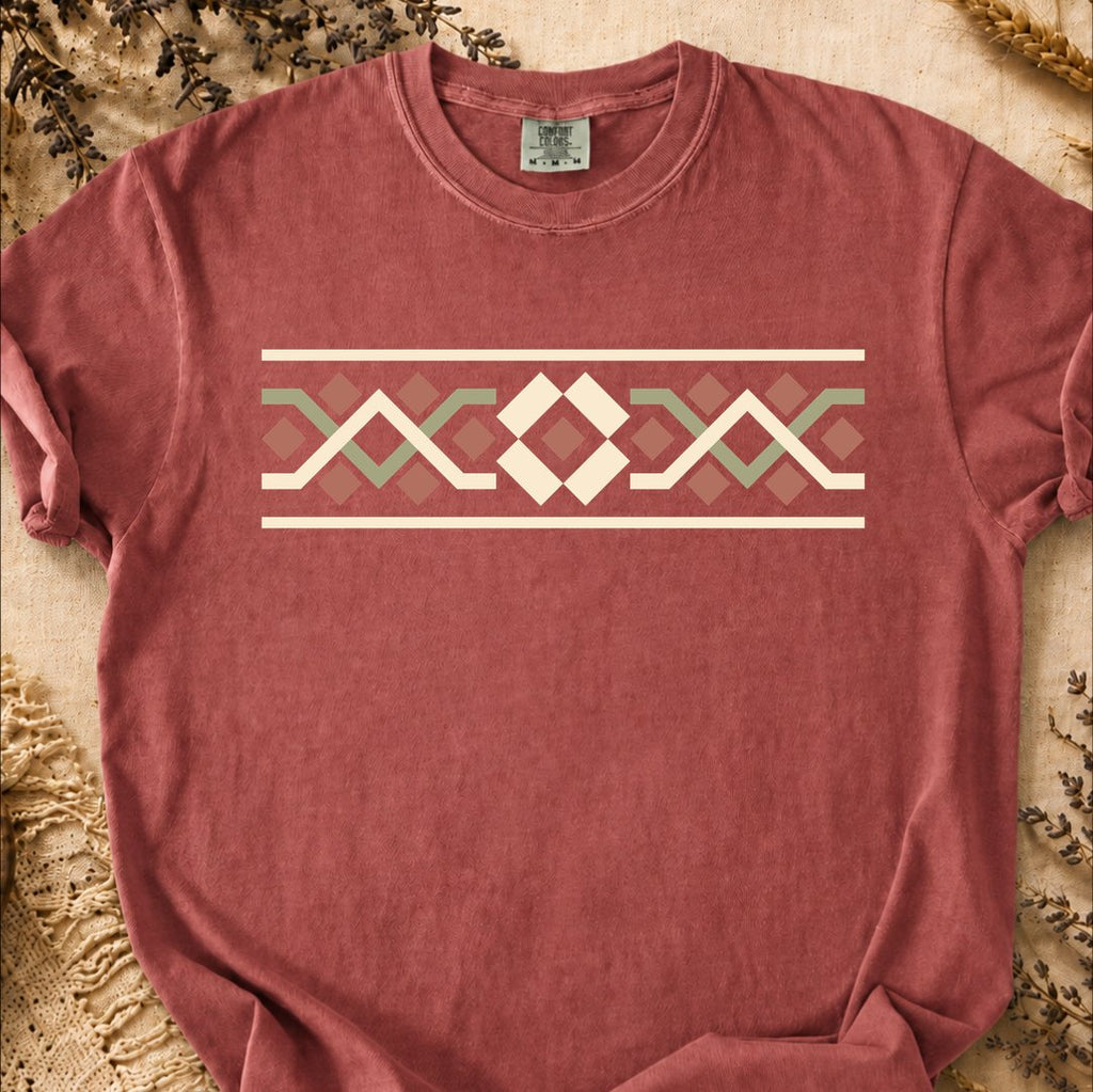Path of Light Motif, Ancient Symbols T-Shirt, Heavyweight