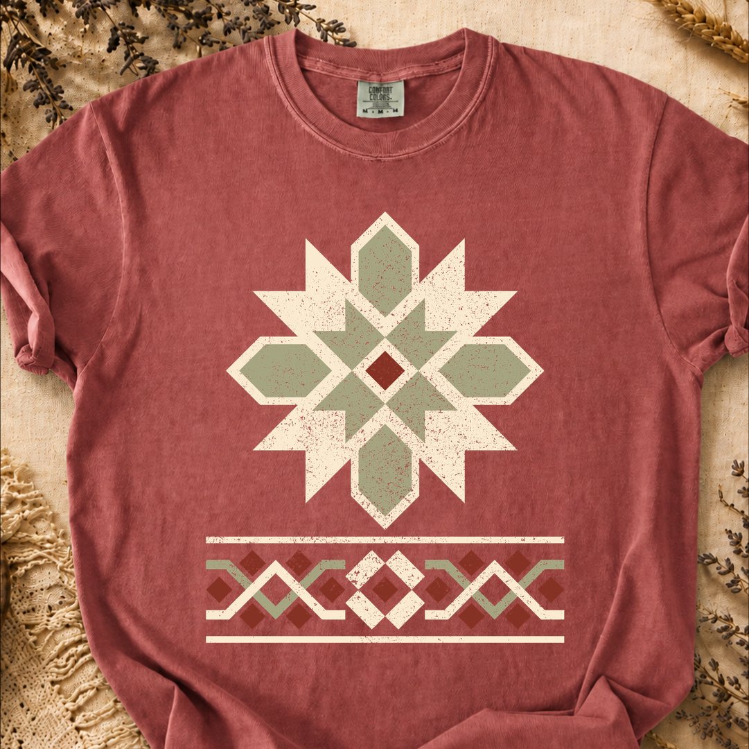 Pattern of Light, Ancient Symbols T-Shirt, Heavyweight
