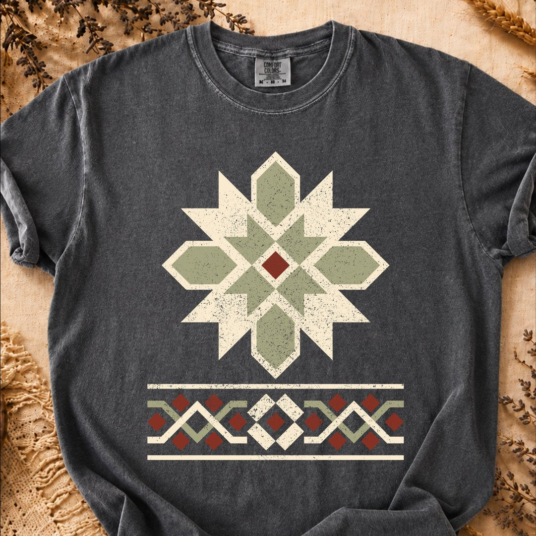 Pattern of Light, Ancient Symbols T-Shirt, Heavyweight