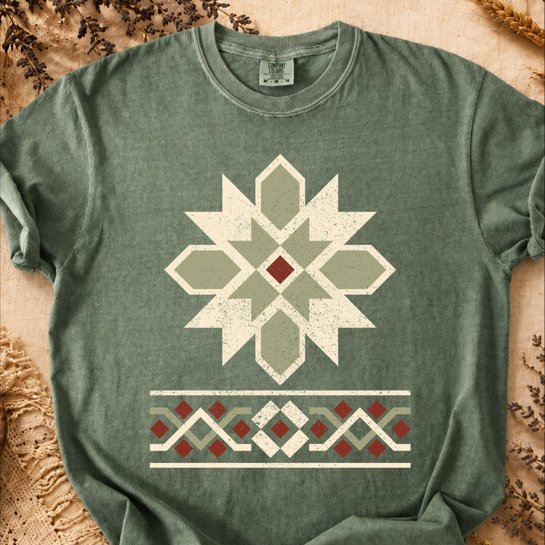 Pattern of Light, Ancient Symbols T-Shirt, Heavyweight