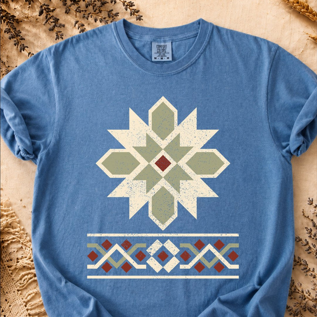 Pattern of Light, Ancient Symbols T-Shirt, Heavyweight