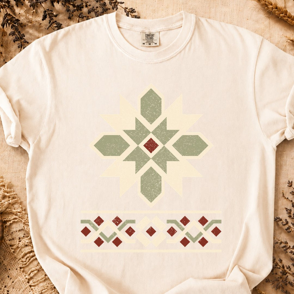 Pattern of Light, Ancient Symbols T-Shirt, Heavyweight
