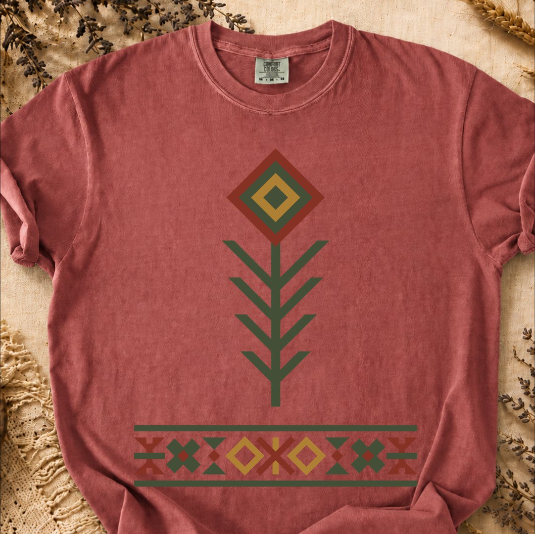 Primitive Roots, Ancient Symbols T-Shirt, Heavyweight